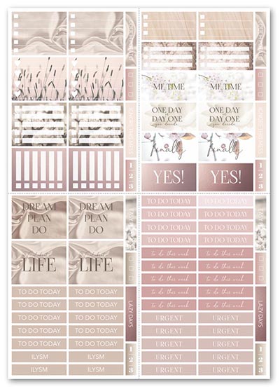 Stickers Dreamy Set of 2