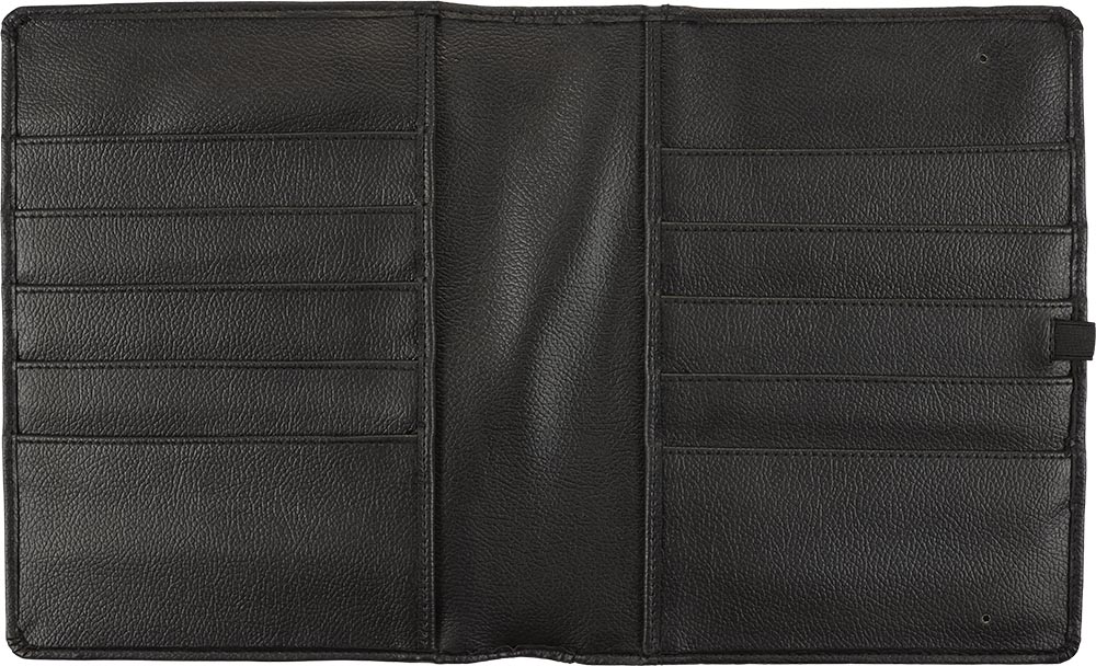 Planner Case Imitation Leather Classic A5 - Black